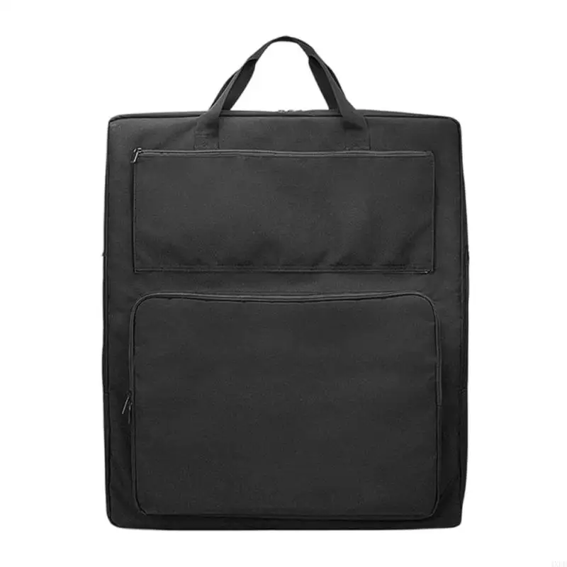 

4XFD Multifunctional Solar Panel Carrying Case Storage Solution For SOLIX PS100 PS200 Offers Space For 2 Panels Pockets