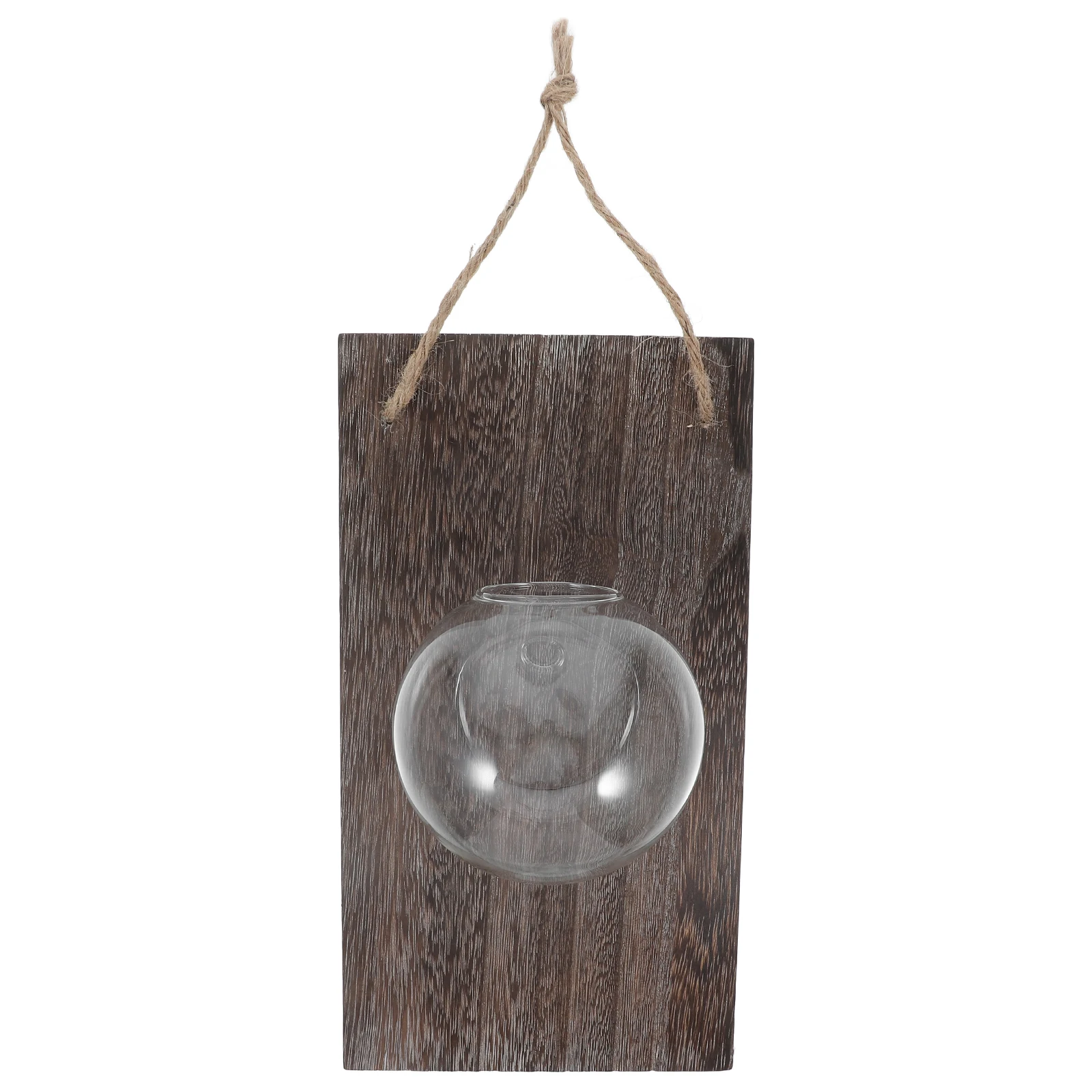 

Wall Mounted Glass Planter Hanging Hydroponic Vase Water Propagation Station Flower Holder Container Small Space Saving Design