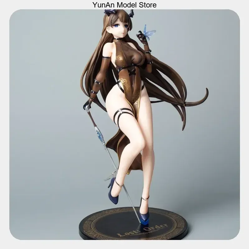 Anime-Figur Modellstatue Desktop-Dekoration Sammlerstück Geschenk für Fans 1/7 Maßstab Mo Yan Dämon Version Chinesisches Qipao