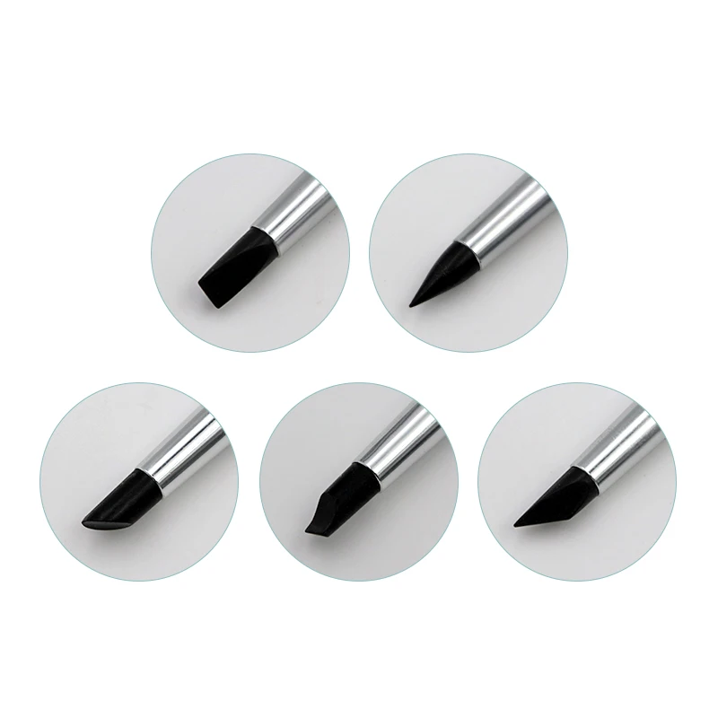 5Pcs Dental Resin Brush Pens Dental Shaping Silicone Adhesive Composite Porcelain Teeth Dentist Tools Dentistry Lab Tool