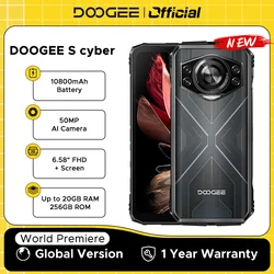 Anteprima mondiale DOOGEE S Cyber Robusto Telefono 6.58