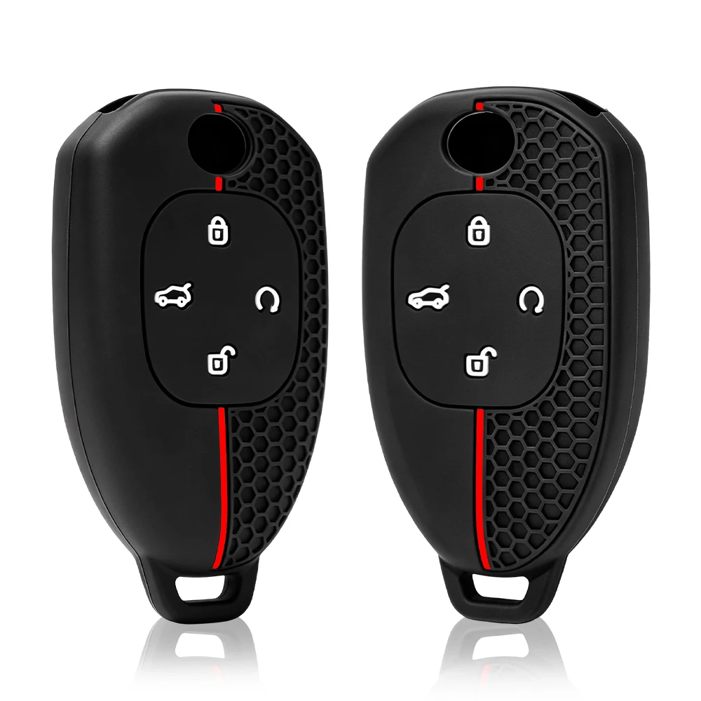 For GAC Trumpchi GS4 GM8 GA3 GA6 GA4 GS5 GS3 Legend GS8 Empow J11 J12 J13 J14 J15 J16 Silicone Car Smart Key Case Cover Shell