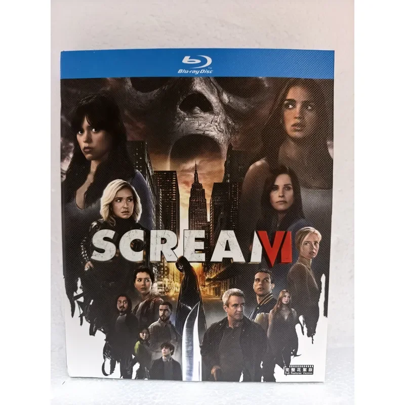 Blu-ray Disc Movie Scream 6 Horror Film Collection