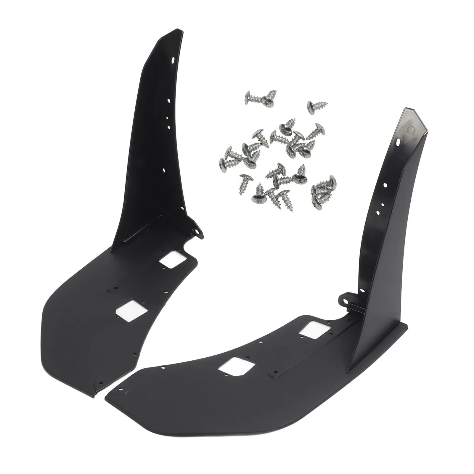 Front Side Corner Winglet ABS Plastic 1 Pair Impact Resistant Front Bumper Corner Spoiler for  GT500 2014 To 2021