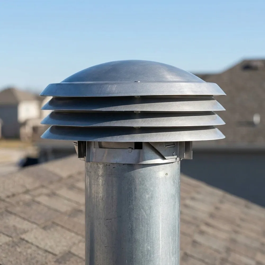 High-Strength Aluminum For Exhaust Cap for Safe Venting of Combustion Gases in Residential and Light Commercial Installations