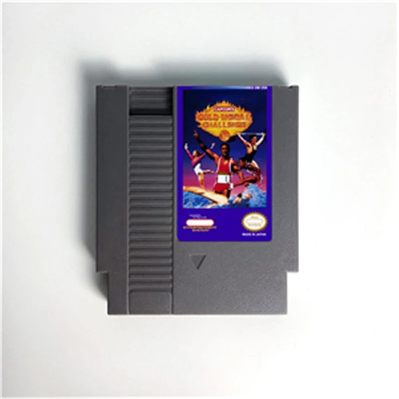 Gold Medal Challenge '92 Game Cart for 72 Pins Console NES