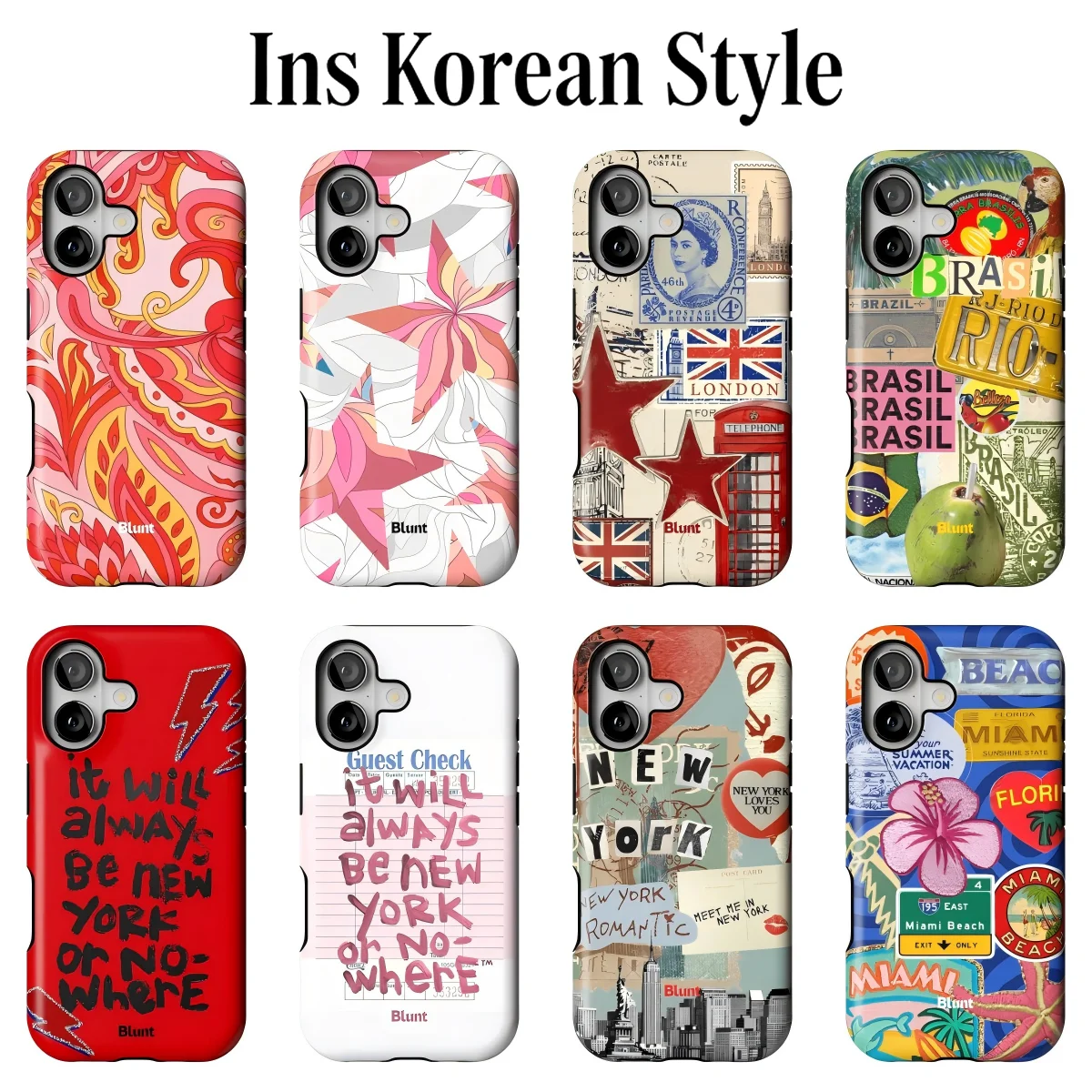 Luxury Clmj Retro Flowers Phone Case for Samsung Galaxy S23 S24 S25 S26 FE Plus Ultra Edge 4G 5G Luxury Double-layer Back Cover