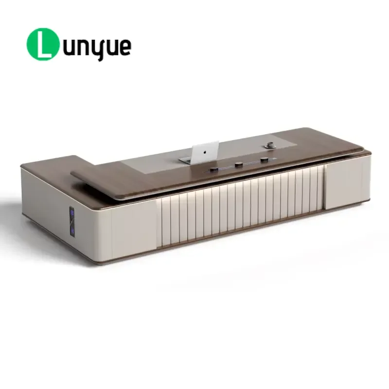 Modern Solid Wood Wall Mount Desk with Multifunctional Locker and Durable Slide Box Easy to Assemble Space Saving Storage for