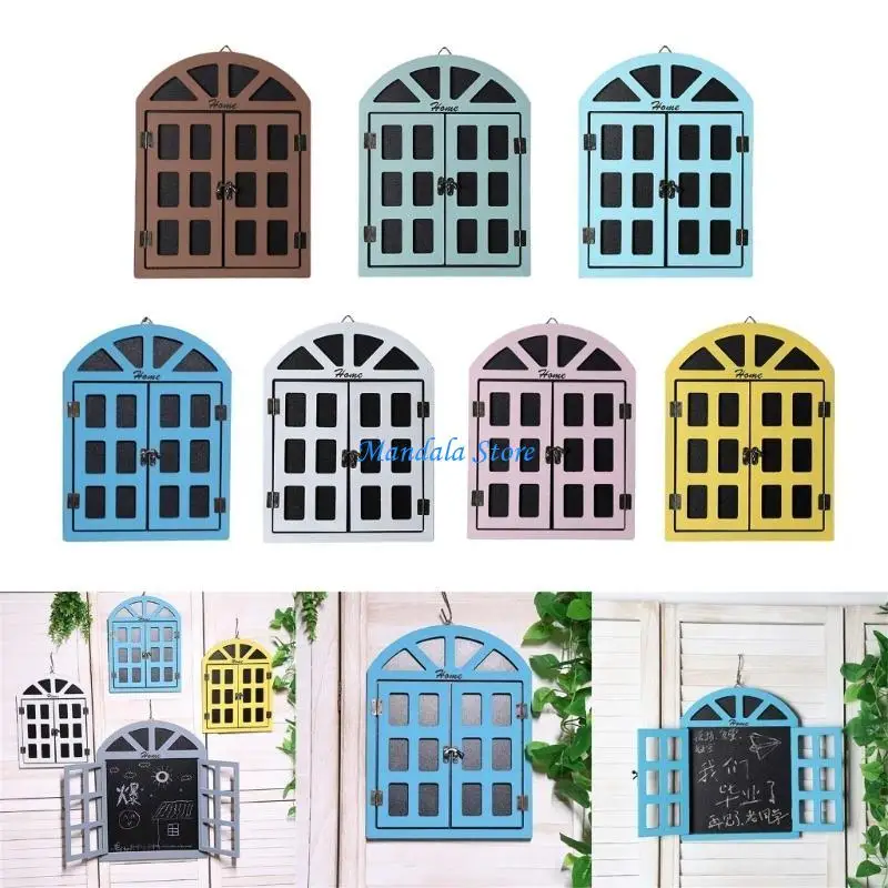 

U2JC Window Blackboard Message Board Wall Decorations for Garden Outdoor Indoor Home