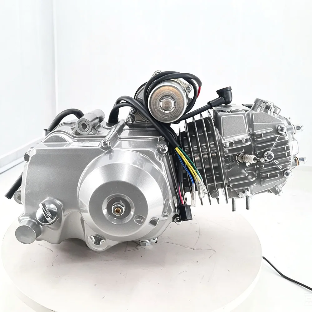 125CC aluminum cylinder large cylinder head engine beach car kart pure electric start automatic clutch 3 + 1 reverse gear