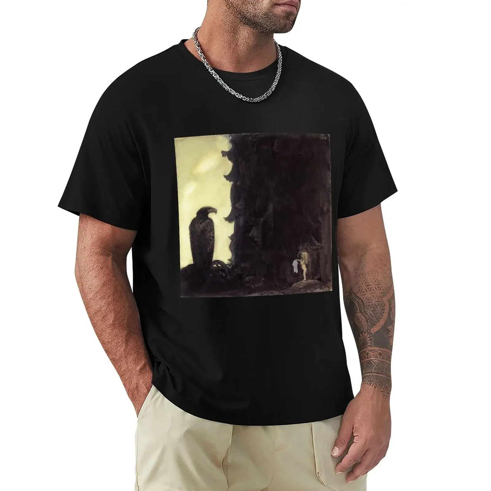 Bella's Glorious Adventure - Oskuldens Vandring - John Bauer T-Shirt quick-drying for a boy plus sizes funny t shirts for men