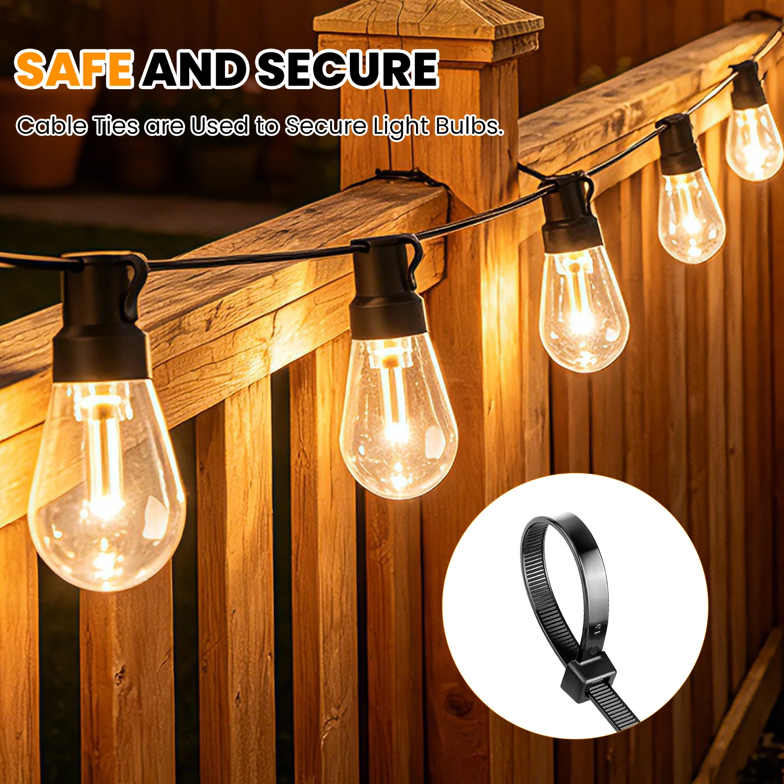Outdoor Camping Lights String - 9M 15M 30M 45M 60M 야외