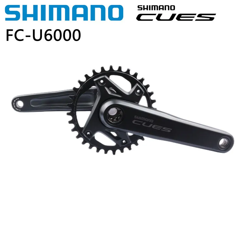 Shimano CUES U6000 Crankset 170mm 175mm 30T 32T Chainring 9/10/11Speed 96bcd For MTB Mountain Bike Original Crankset