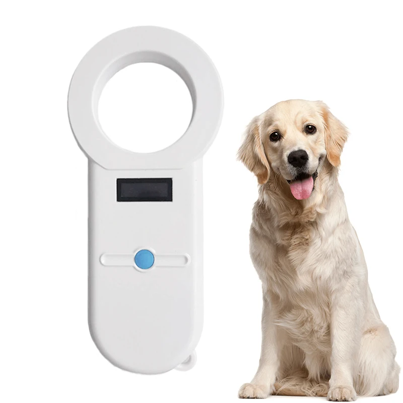 

FDX-B Handheld RFID Animal Chip Reader for Pet 134.2 KHz Animal Microchip Scanner for Dog Cat Fish