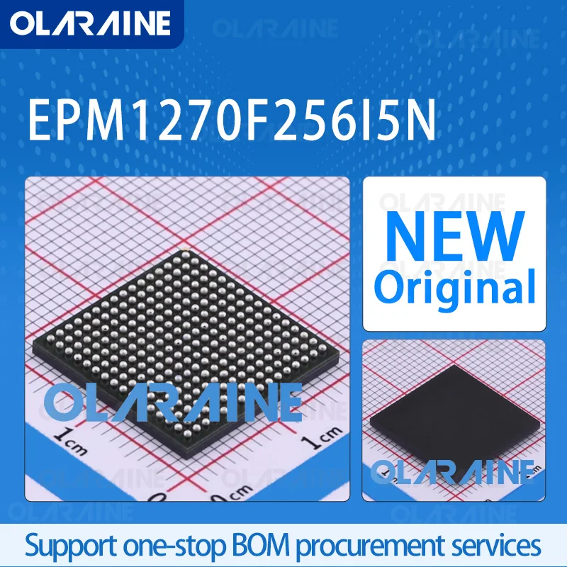

1Pcs EPM1270F256I5N FBGA-256 original 100% new ic chip CPLD - Complex Programmable Logic Device Voltage 3.3 V 212 I/O
