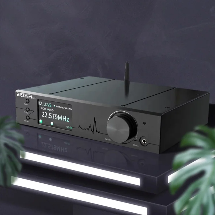 New Product DAC Amplifier Dual Core ES9038PRO Aluminum Home Audio HIFI BT5.0 LDAC Decoder
