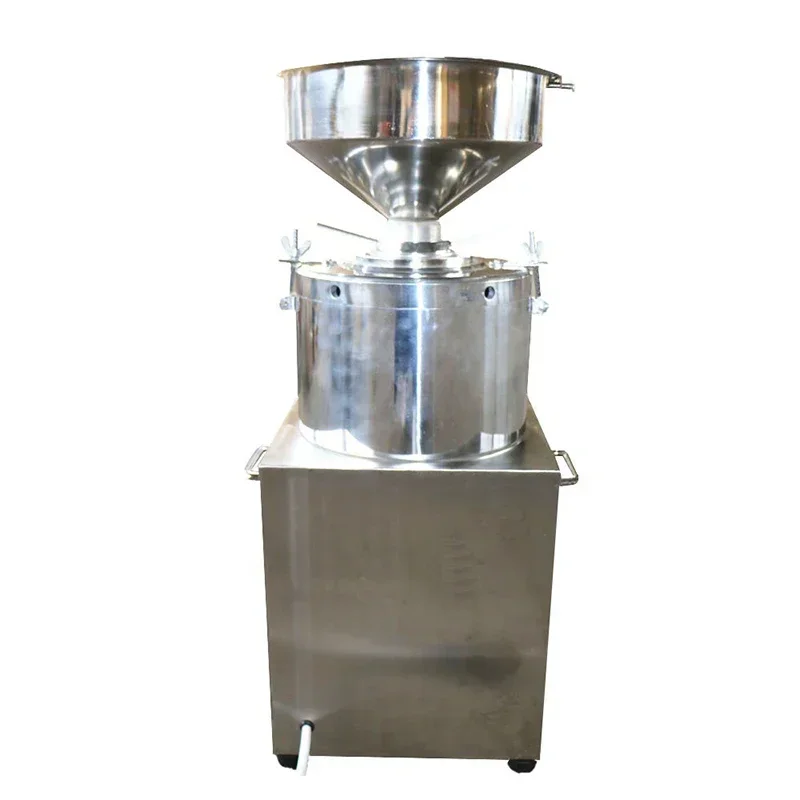 Vertical sesame paste machine 1500W small two-phase electric peanut butter machine automatic sesame paste grinder