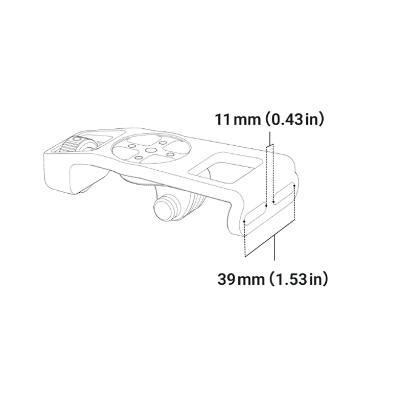 for Insta360 Bike Computer Mount for Ace Pro 2/X5/X4/GO 3S/Ace Pro/X3/GO 3/ONE X2 for DJI OSMO 360 Adjustable Out-Front Bicycle