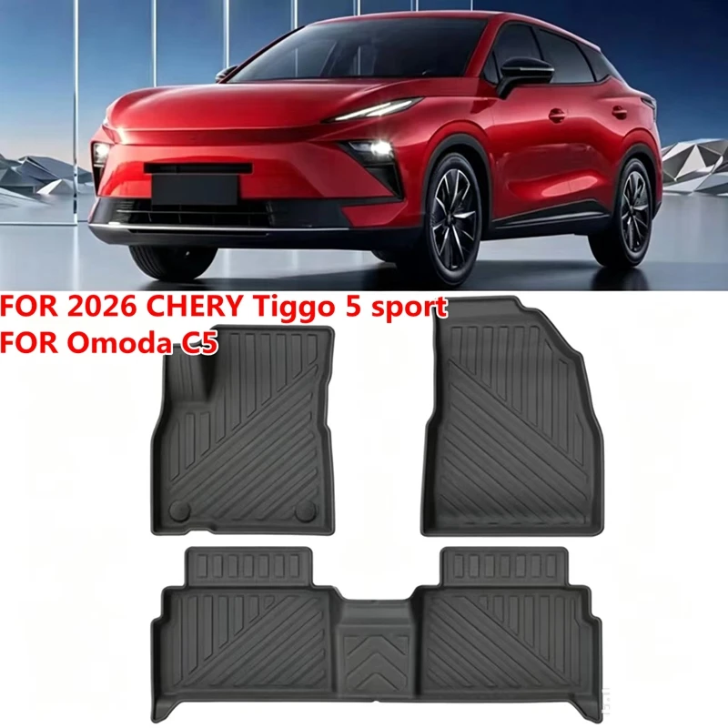 Use for 2026 CHERY Tiggo 5 sport Omoda C5‌ car carpet  ‌Omoda C5 car floor mat ‌Omoda C5 trunk mat Omoda C5 waterproof pad mat
