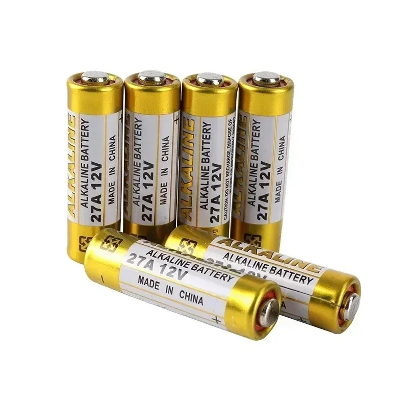 20PCS Alkaline Battery 12V A27 27A G27A MN27 MS27 GP27A L828 V27GA ALK27A A27BP K27A VR27 R27A for Alarm Remote Control Dry Cell