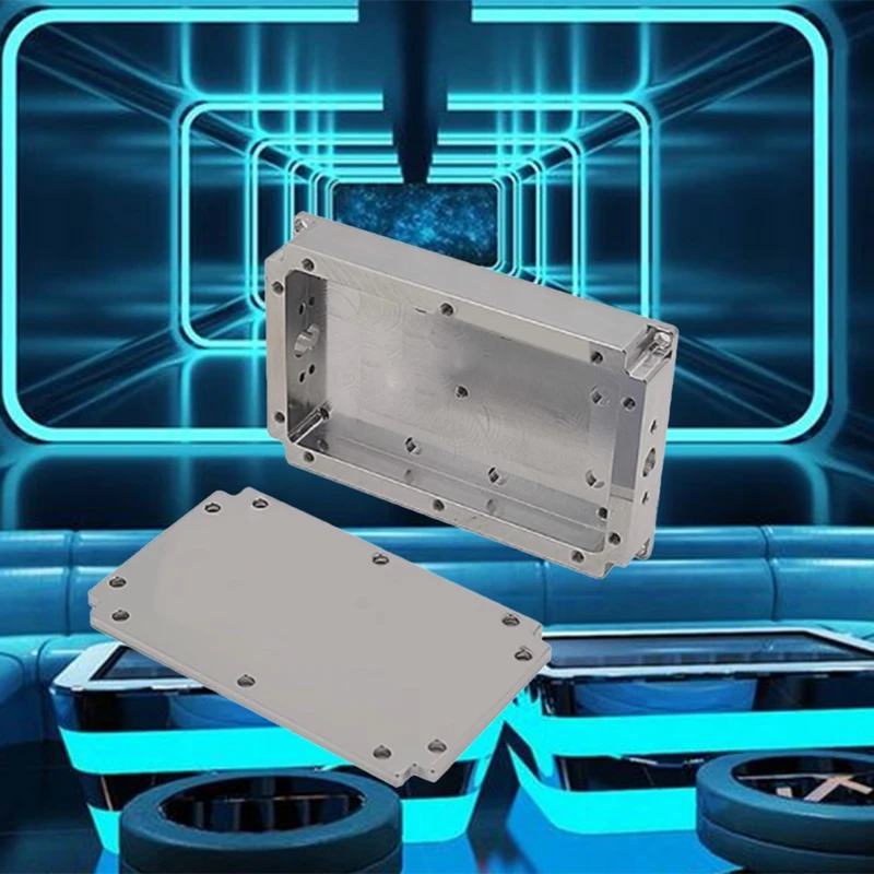 Aluminum Case Shielded Box Housing RF Box Signal Dissipation SMA-KFD46 Multi-Function Amplifier Case