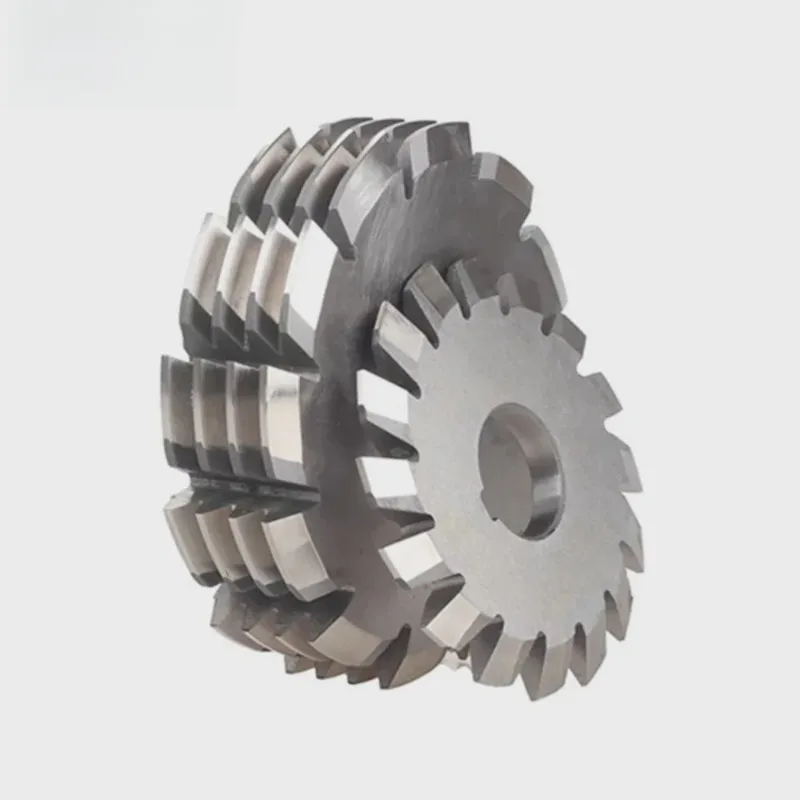HSS Single Angle Milling Cutter CNC Machine Tool 45 / 55 / 80 / 75 / 90 Degree Helical Gear Dovetail Grooving Cutter End Mills