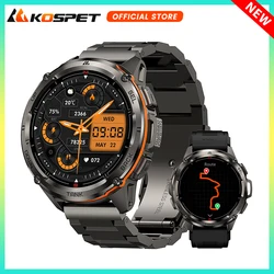 2025 Orijinal KOSPET TANKı T3 Ultra GPS akıllı saat Erkekler Sağlam Smartwatch 470 mAh Spor AMOLED Bluetooth Elektronik Saatler