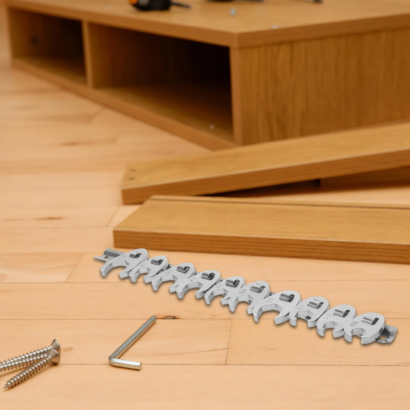 

Набор из 10 метрических ключей-трещоток с открытым концом для обслуживания автомобилей, электромобилей, домашнего ремонта, высокоточной работы