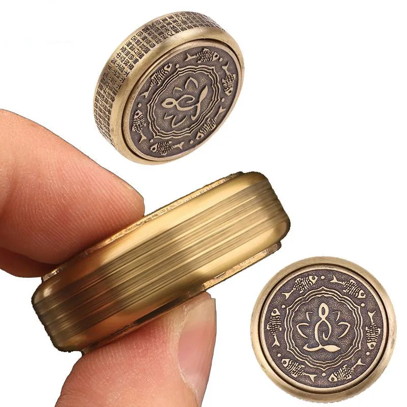 1 stücke Zen Buddha Fidget Spinner Erwachsene Metall EDC Zappeln Spielzeug ADHS Hand Spinner Antistress Spielzeug Angst Stress Relief Schreibtisch spielzeug – Detail 5