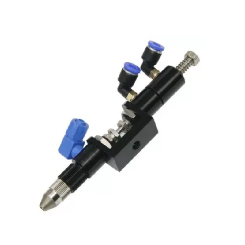 23A Double Acting Dispensing Valve with Suck-Back, Single Liquid Piston Valve for Precise Dispensing