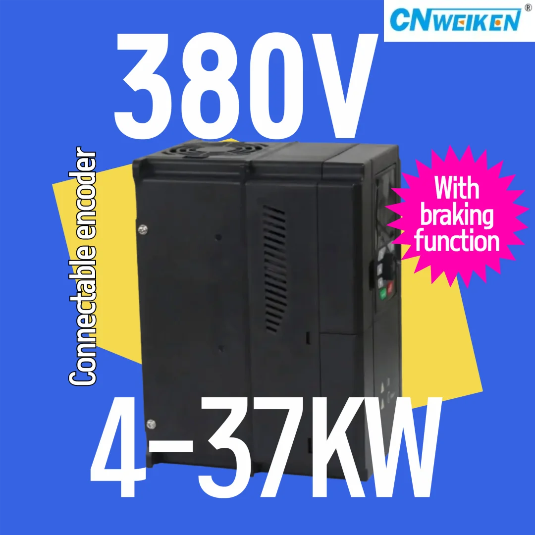 NEW WK9800B Frequency Converter Inverter 4-37KW 380V 3Phase Input to 3Phase Output Pump Motor Speed Controller Drive