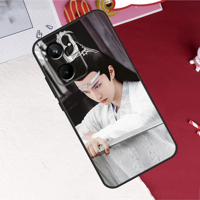 حافظة بتصميم وانج ييبو لهواتف ريليم GT Neo 5 3 2T 3t Master C31 C35 C30 C11 C15 C25 C21Y 8 9 10 Pro Plus Coque