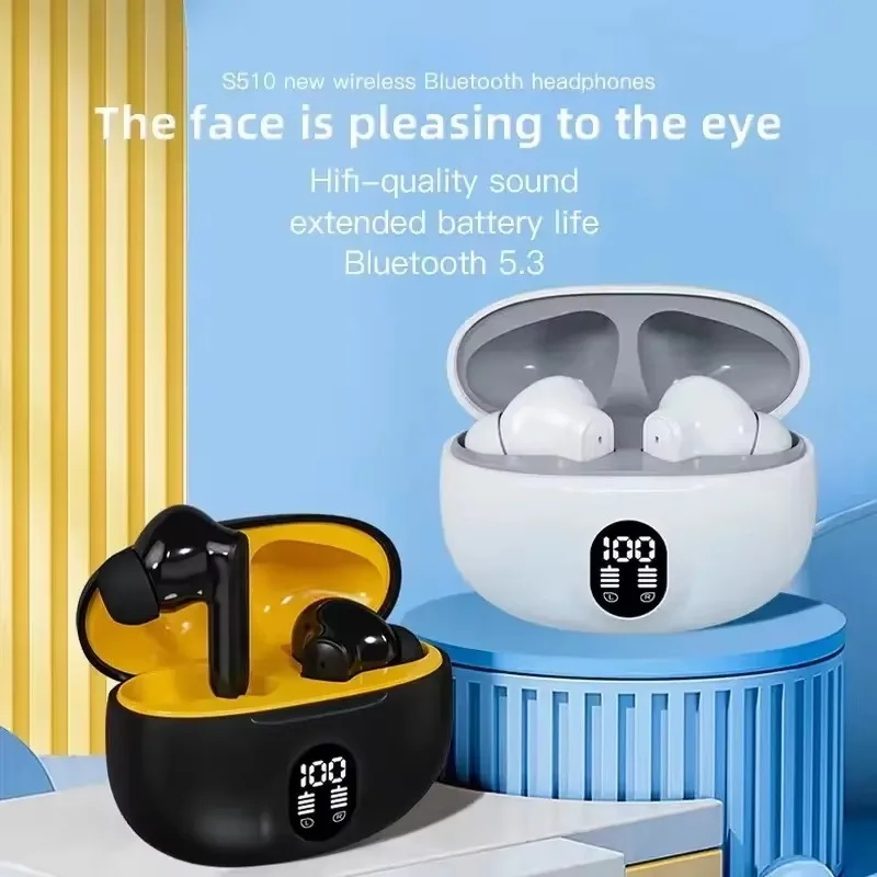 

TWS 895B Wireless Headsets Bluetooth Earphone 5.4 ENC Earbuds LED Power Display Sport Headphone with Mic for Smart Phone