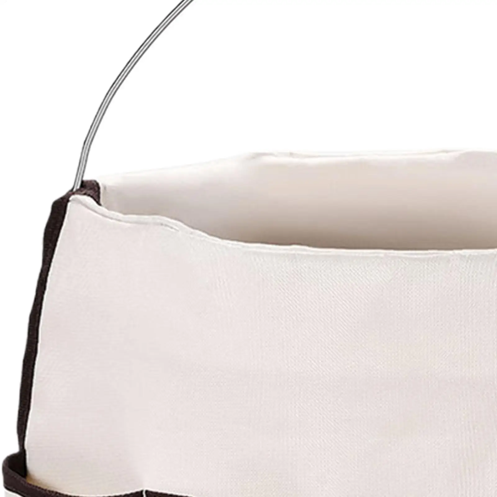 Garden Tote Heavy Duty Large Capacity Bucket Pouch Garden Tool Organizer Bag With Thickened Base And Comfortable Handles For
