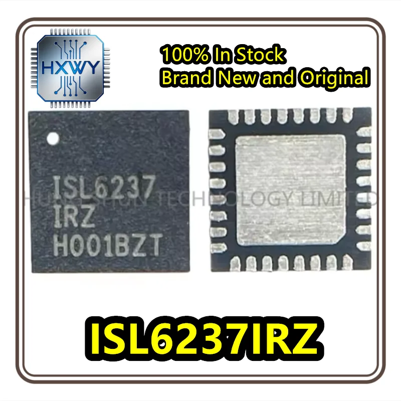 (10/50 pieces) ISL6237IRZ-T ISL6237IRZ QFN32 Multi-channel Step-down Linear Regulator, Brand New Original Stock. Electronic