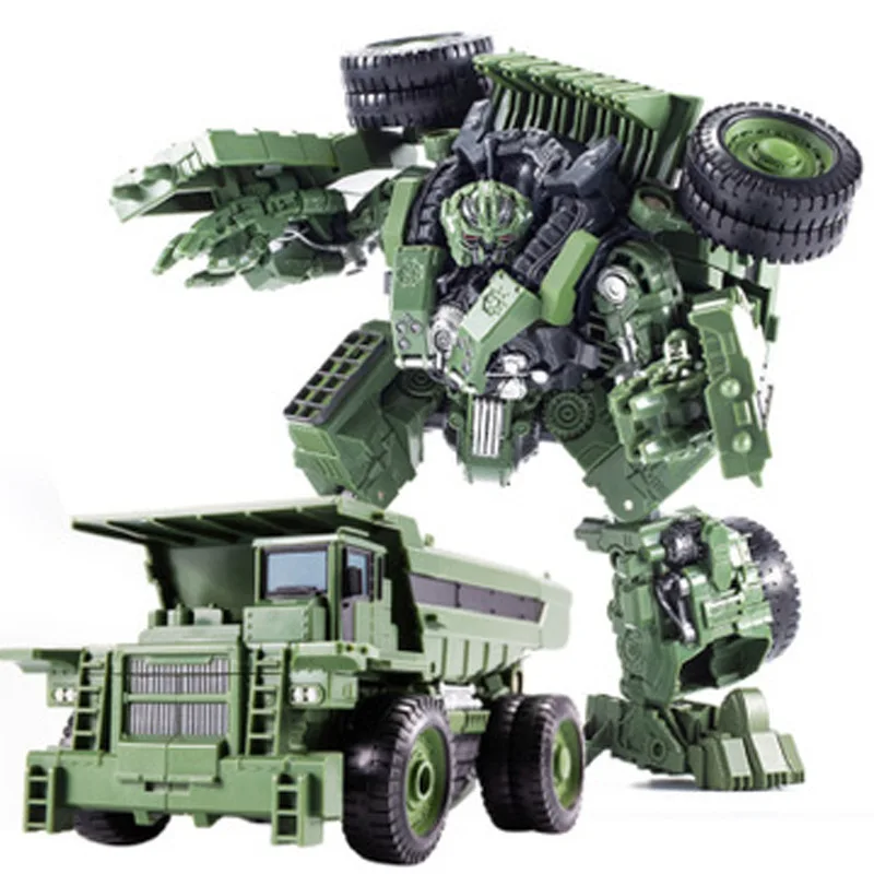TAIBAI SS Hercules 8-in-1 Transformatie Geel Roar Heavy Duty Magic Sickle Techniek Voertuig Robotmodel