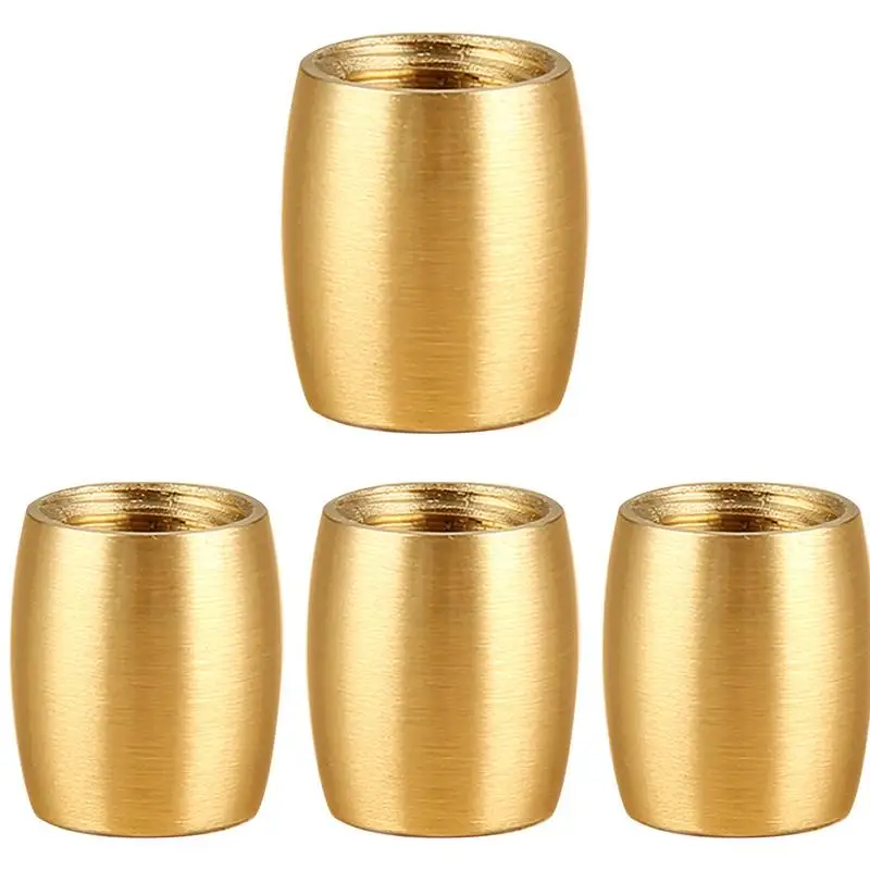 

Legs For Furniture 4PCS Brass Furniture Risers Kitchen Feet Metal Replacement Legs For Armchair Chair Footstool For Home