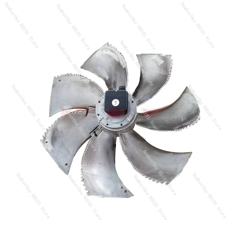 FN080-SDA.6N.V7P5 External rotor axial flow fan 380V air conditioner outdoor unit fan