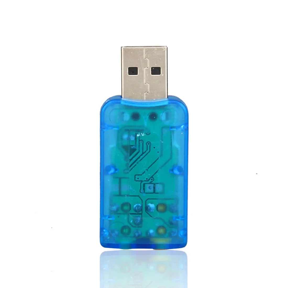 3D симуляция 5,1 Внешний Usb к разъему 3,5 мм микрофон наушники стереогарнитура 3d Звуковая карта аудио адаптер динамик для ноутбука ПК