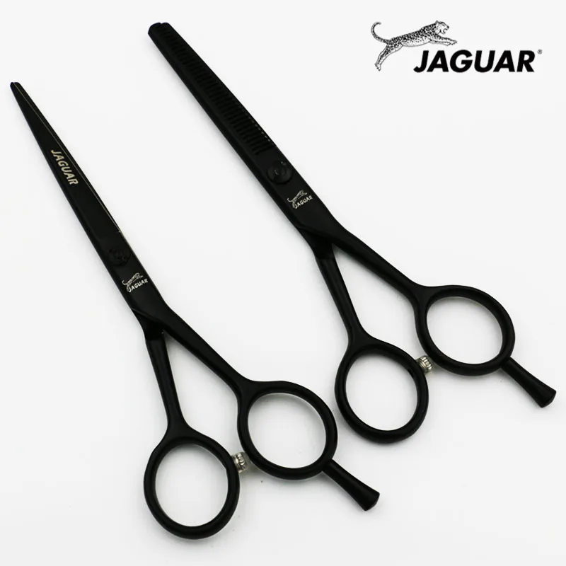 

5.5/6 inch Professional Hairdressing scissors set Cutting+Thinning Barber shears High quality Personality Black styles