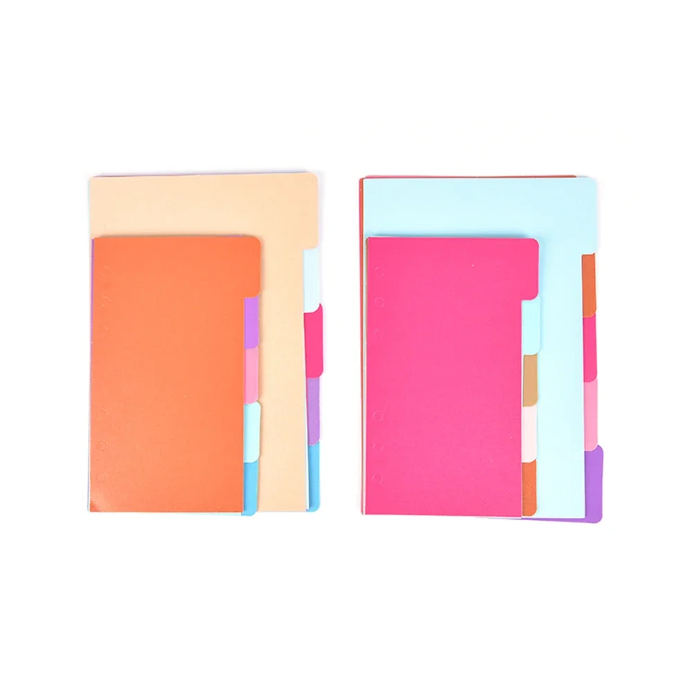 Classeur Index Sync Ders, A5 Horizon Inner Page, EvaluNotebook Index Paper Separator, Liberty Matching Filofax, 5 feuilles/paquet