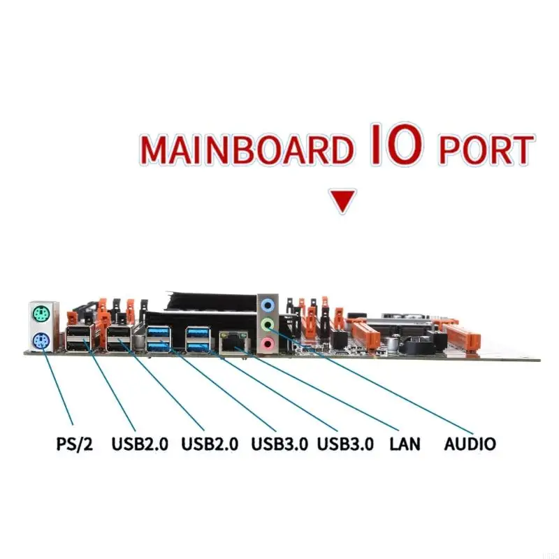 U55C X99 Dual Server Computer Moederbord Ondersteuning LGA2011-3 CPU DDR4 Memory Mainboard