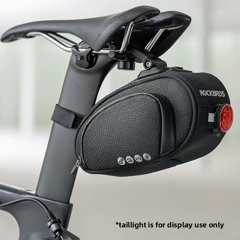 

Велосипедная сумка ROCKBROS на седло с быстрым креплением, двусторонним открытием, объемом 1 л, большая вместимость, для горных и шоссейных велосипедов