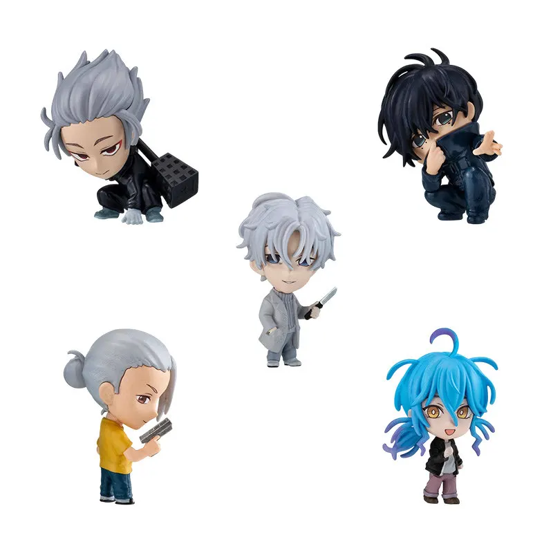 

Bandai Gashapon Sakamoto Days X Gaku Sakamoto Taro Seiba Natsuo Akao Akiraku Standing figure ornament peripheral Collectible