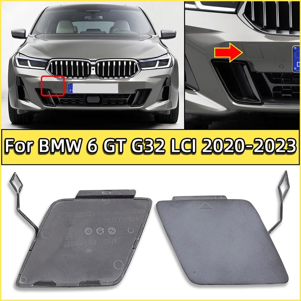 

Передний бампер, буксировочный крюк, крышка корпуса, крышка корпуса для BMW 6 GT M-Sport, бампер G32 Lci 2020 2021 2022 2023