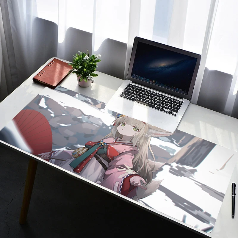 

Mouse Pad Arknights Suzuran Laptop Non-slip Esports Office Laptop Desk Mat Game Player Mousepad Mini PC Accessories Keyboard Pad