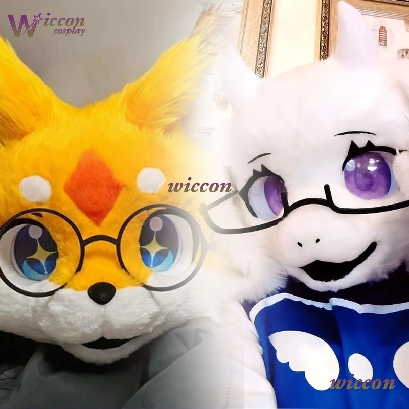 OHaYo 25 см очки меховой костюм аксессуары маска кигуруми пушистые только очки основа комплект Хэллоуин Kemono лиса кошка собака кролик очки OHaYo 25 см очки меховой костюм аксессуары маска кигуруми пушистые только очки основа комплект Хэллоуин Kemono лиса кошка собака кролик очки