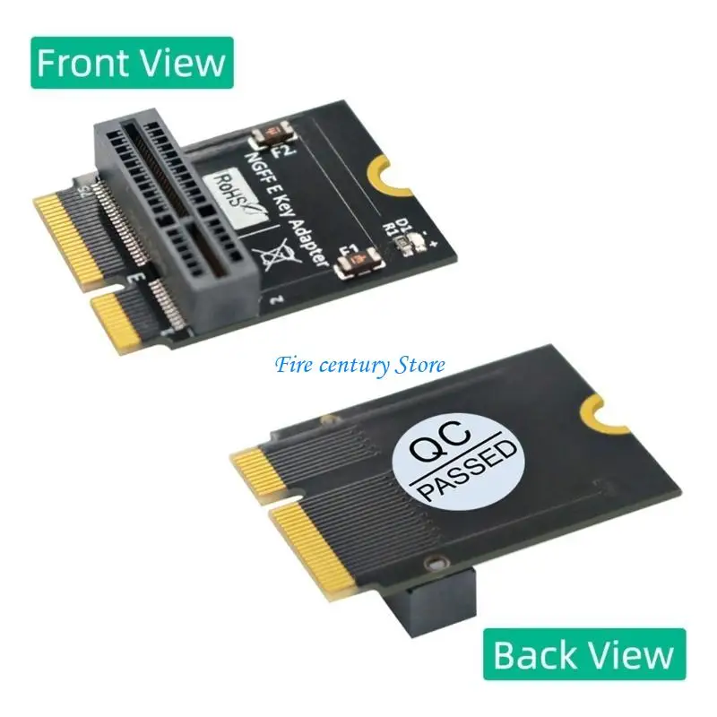 

M.2 NVMe SSD M.2 NGFF to M.2 Key A/E Adapter (Vertical Design) for 2280 SSD Improved Compatibility Boost Your PC Storage
