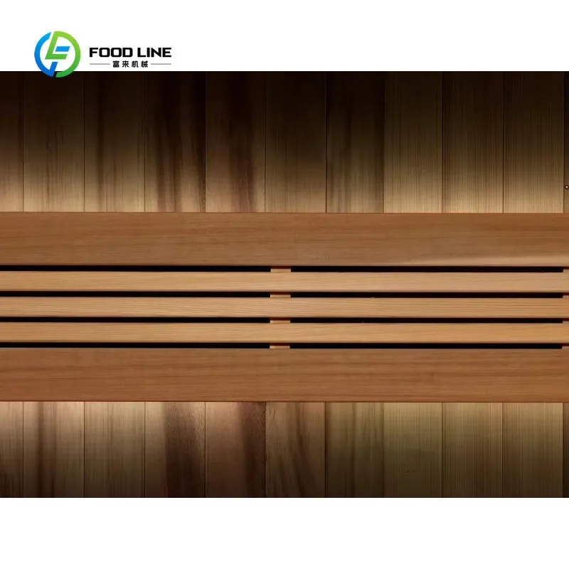 Customized Luxury 4-6 Person Modern Traditional Red Cedar Wood Indoor Sauna Electric Heating Dry Steam for Relaxation Spruce
