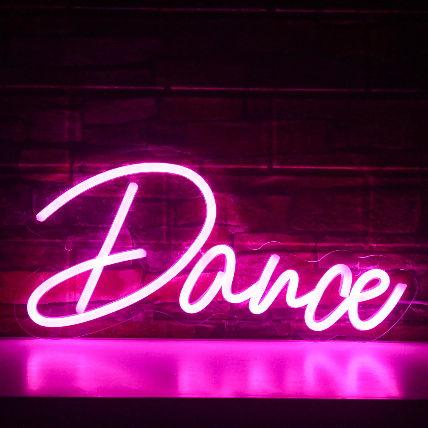 Dance Neon Sign LED Light Prom Light Decoration Wall Mount Gym Classroom Room Club Party Gifts Bar Room Personality Neon Light